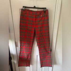 Lilly Pulitzer plaid pants